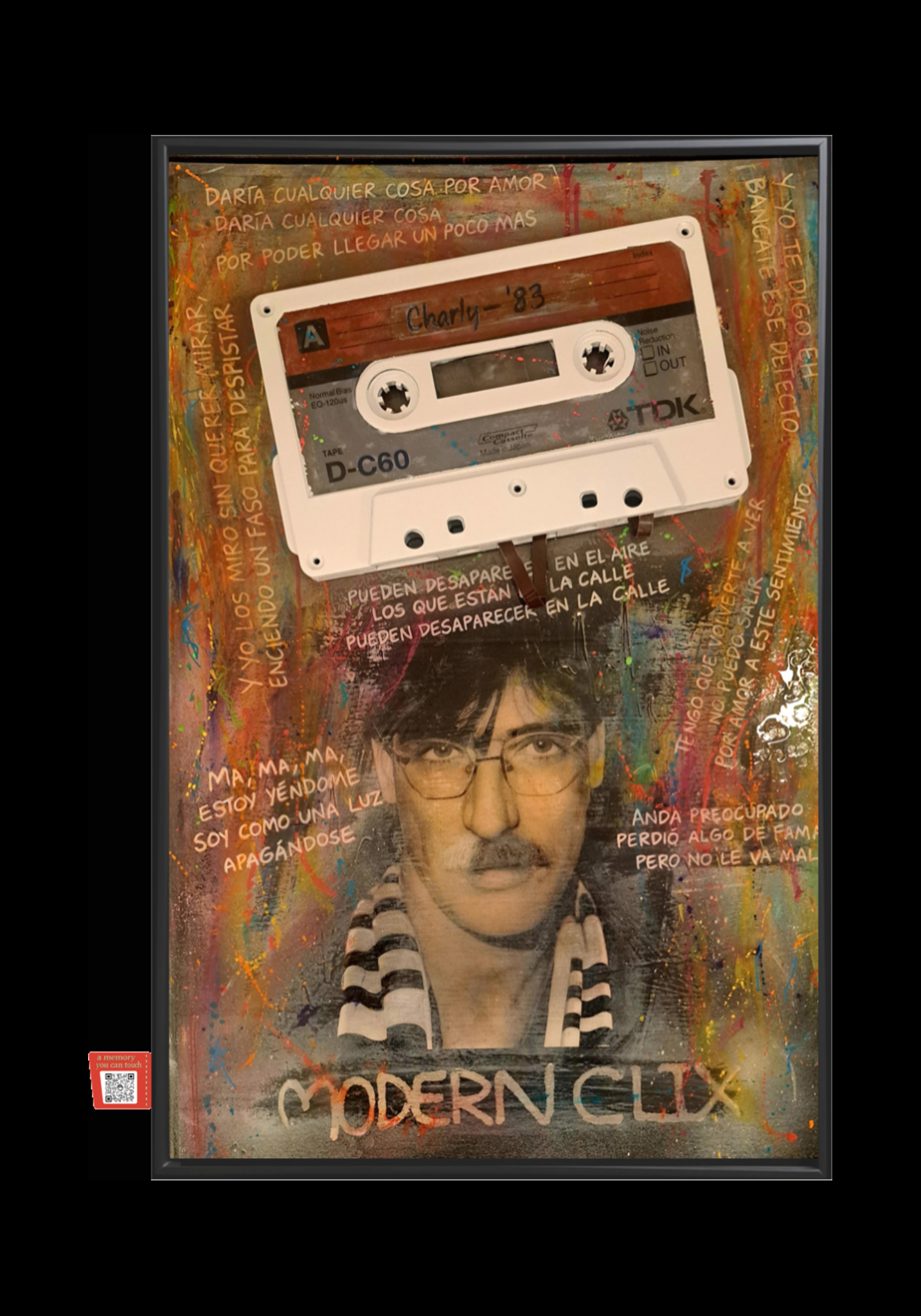 Obra Tangible dedicada a Charly García