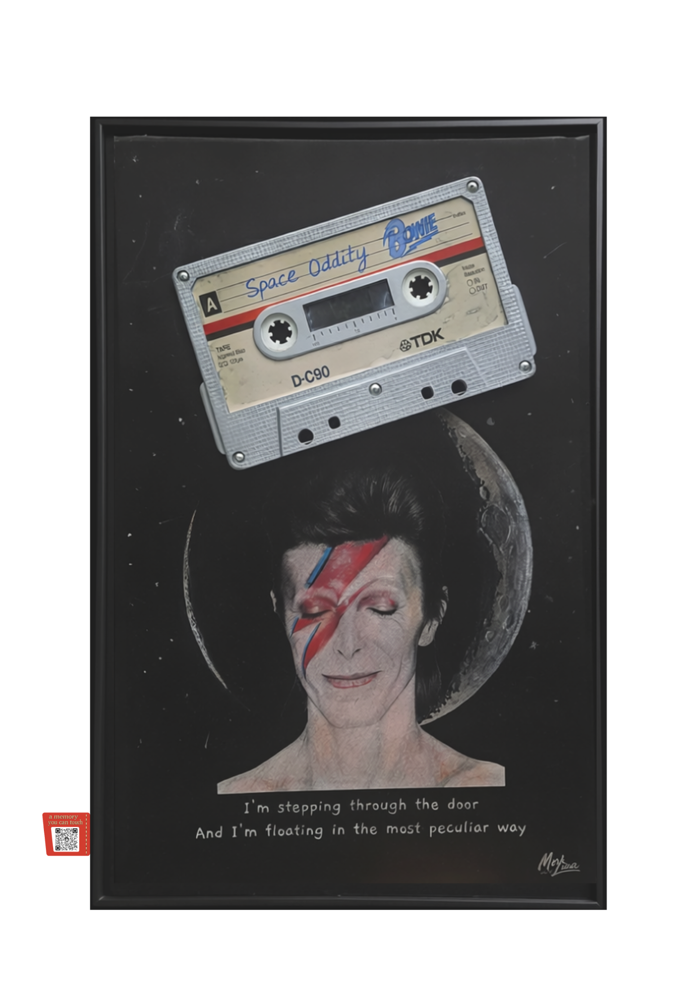 Obra Tangible dedicada a David Bowie