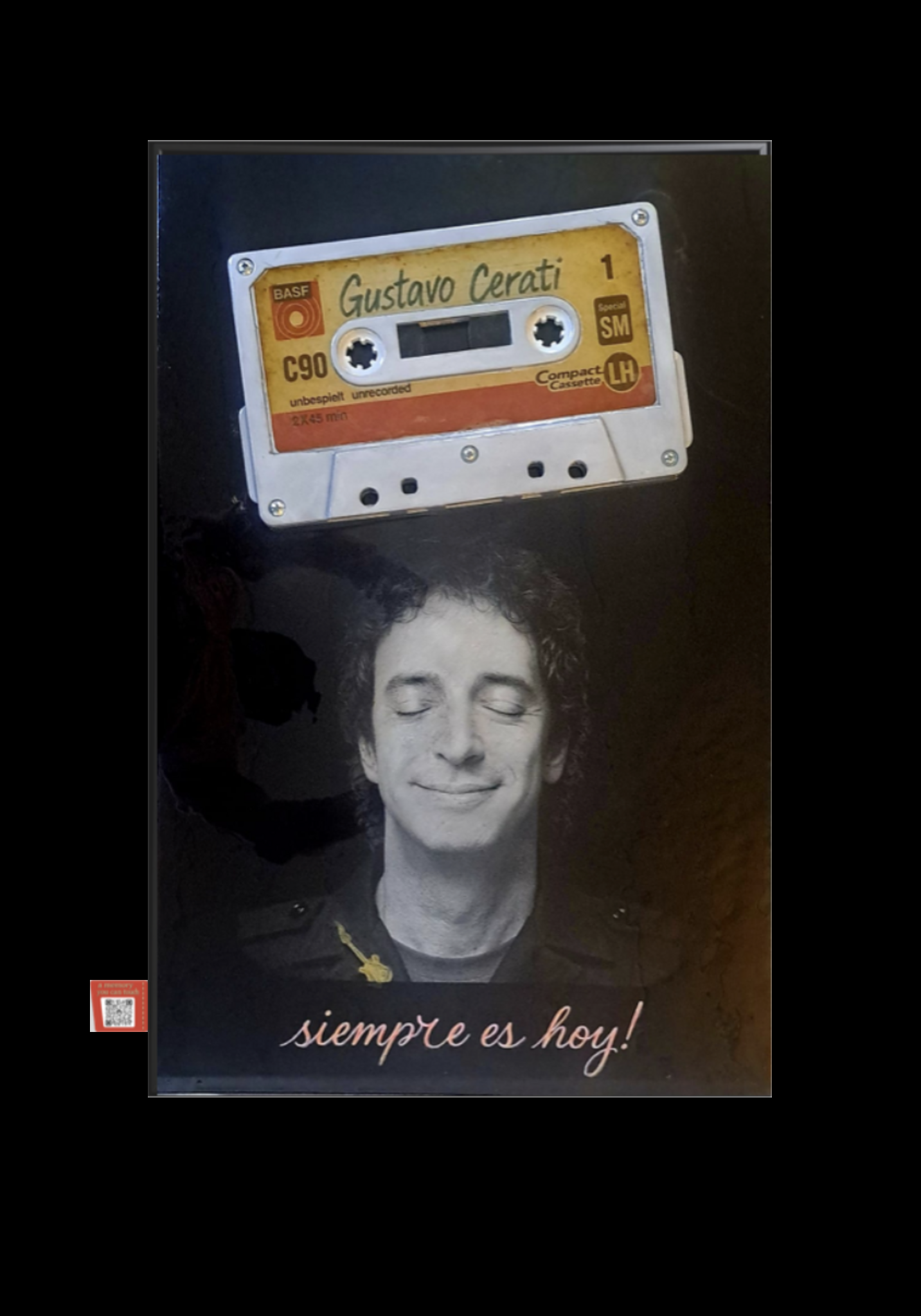 Obra Tangible dedicada a Gustavo Cerati