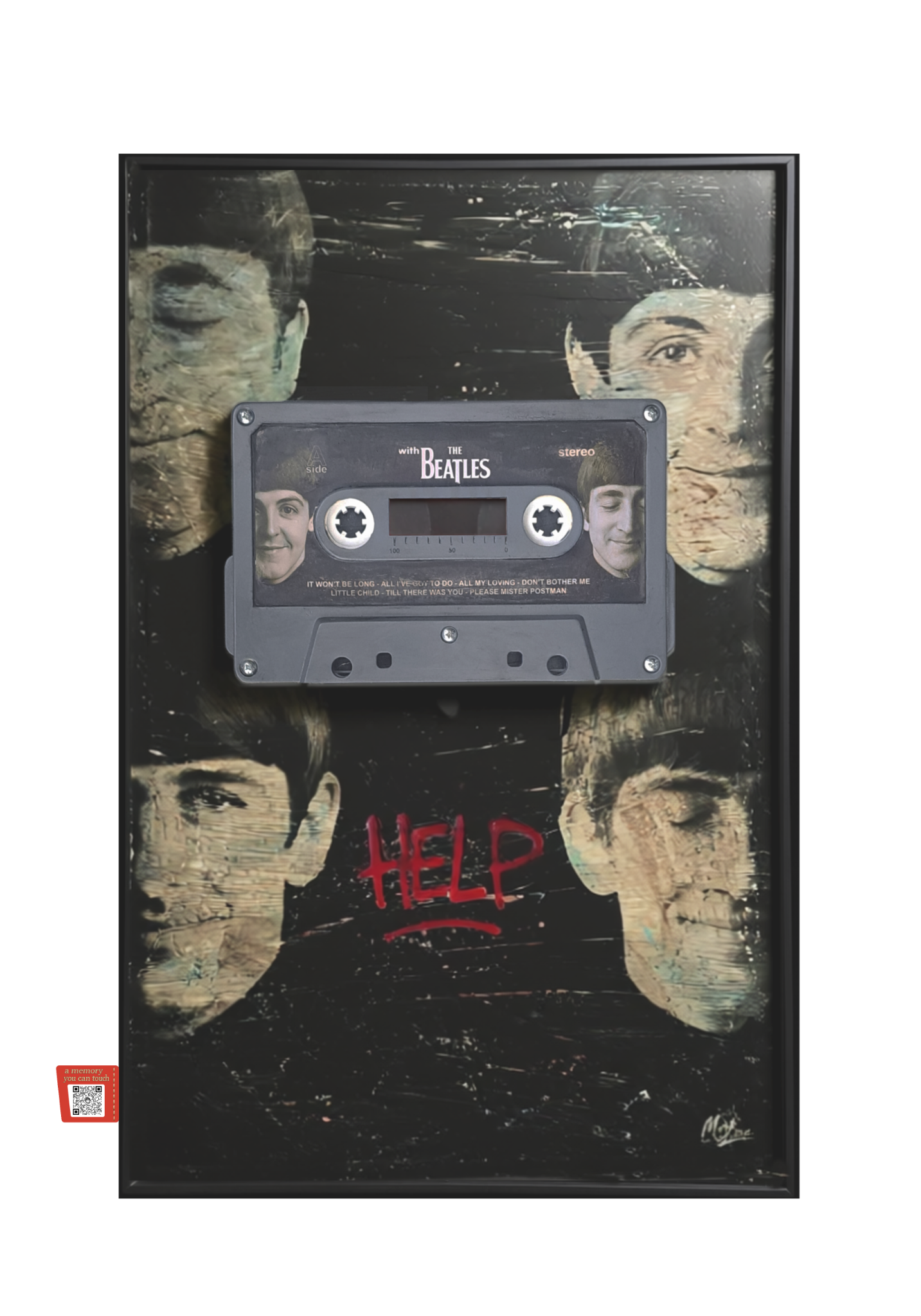 Obra Tangible dedicada a The Beatles