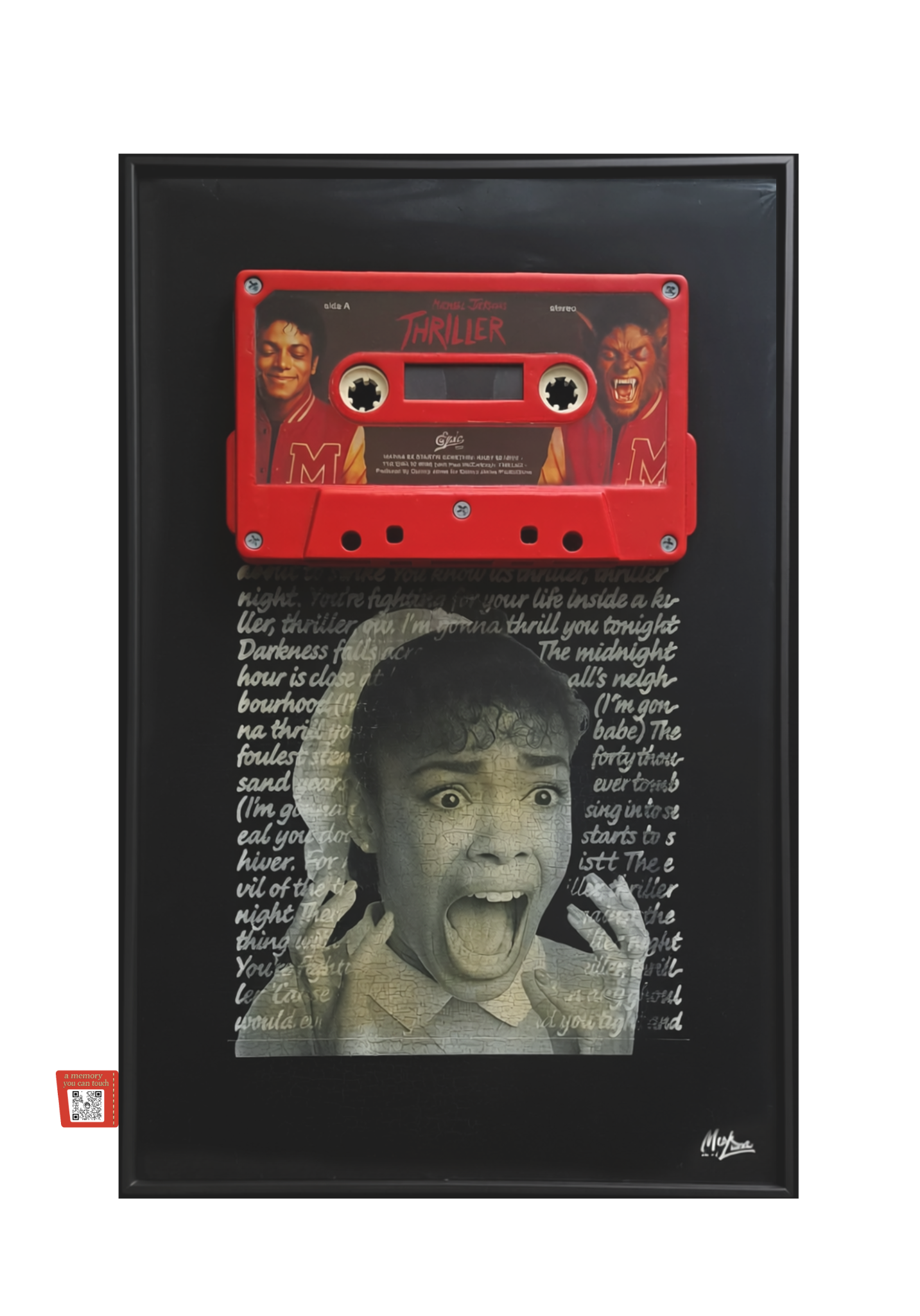 Obra Tangible dedicada a Michael Jackson